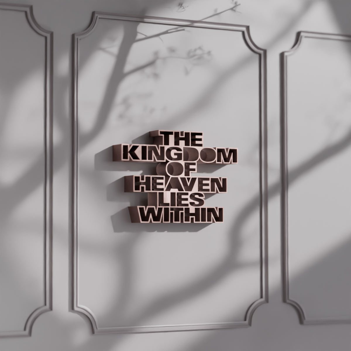 The kingdom of heaven lies within