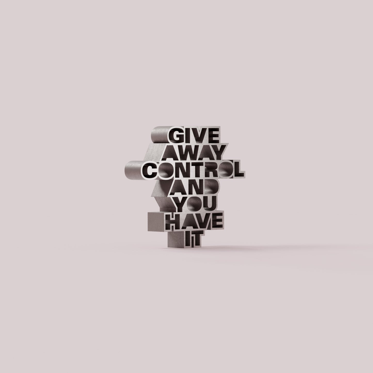 Give away control and you have it