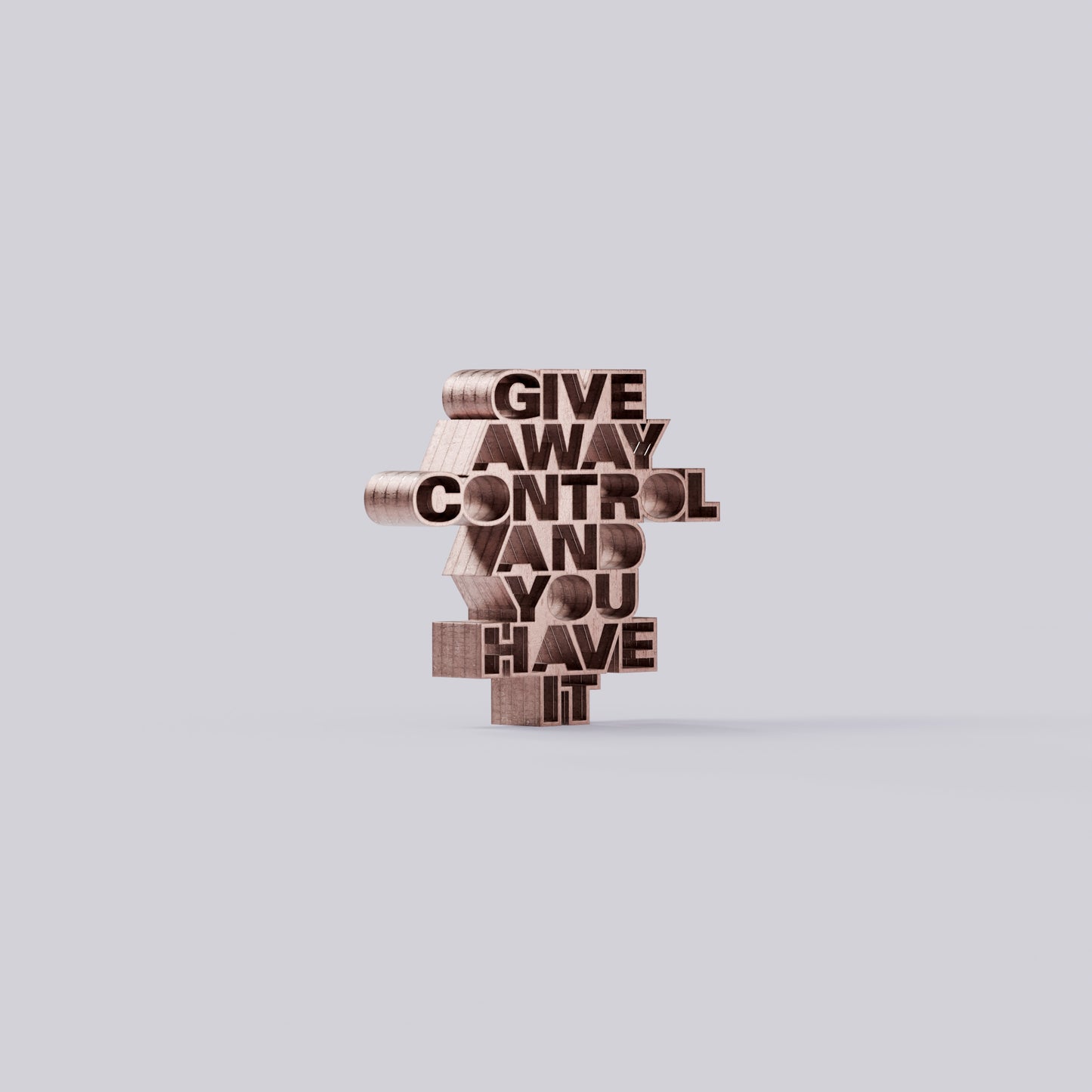 Give away control and you have it
