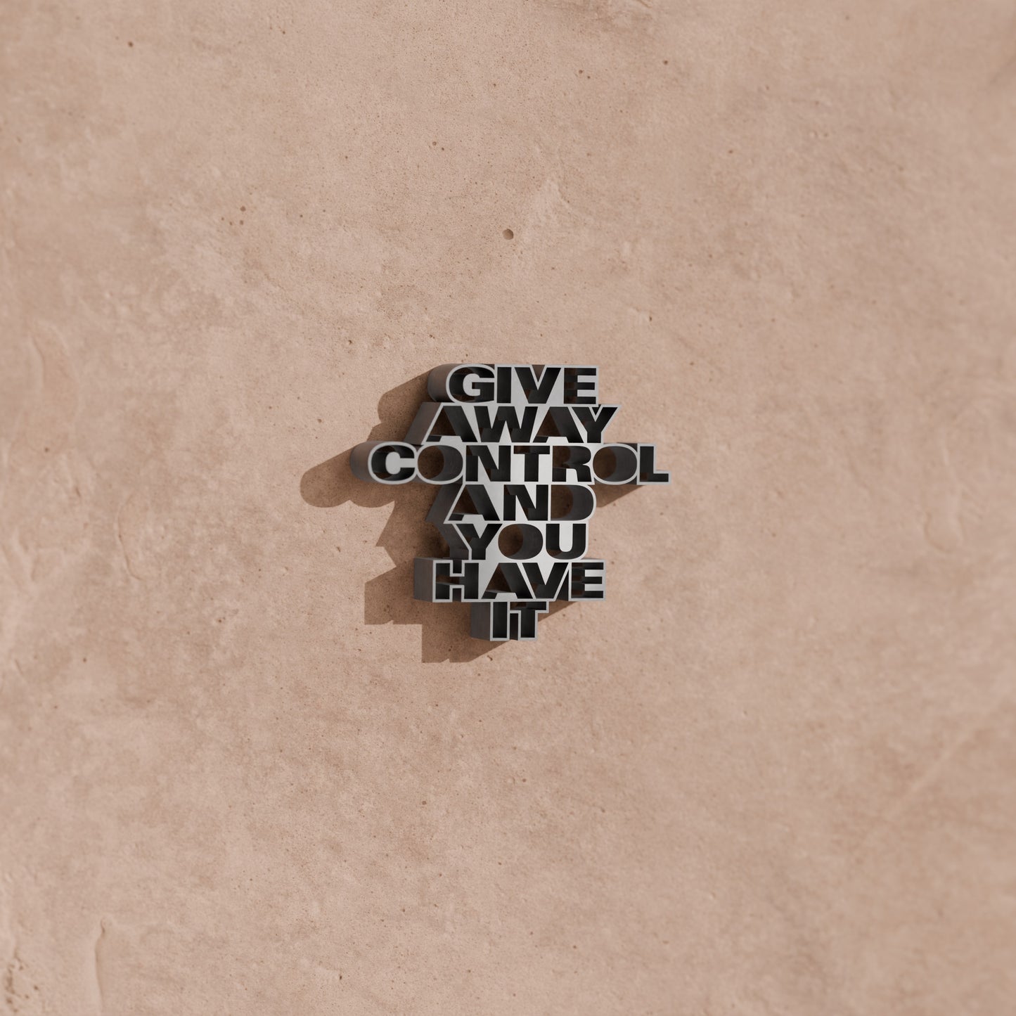 Give away control and you have it