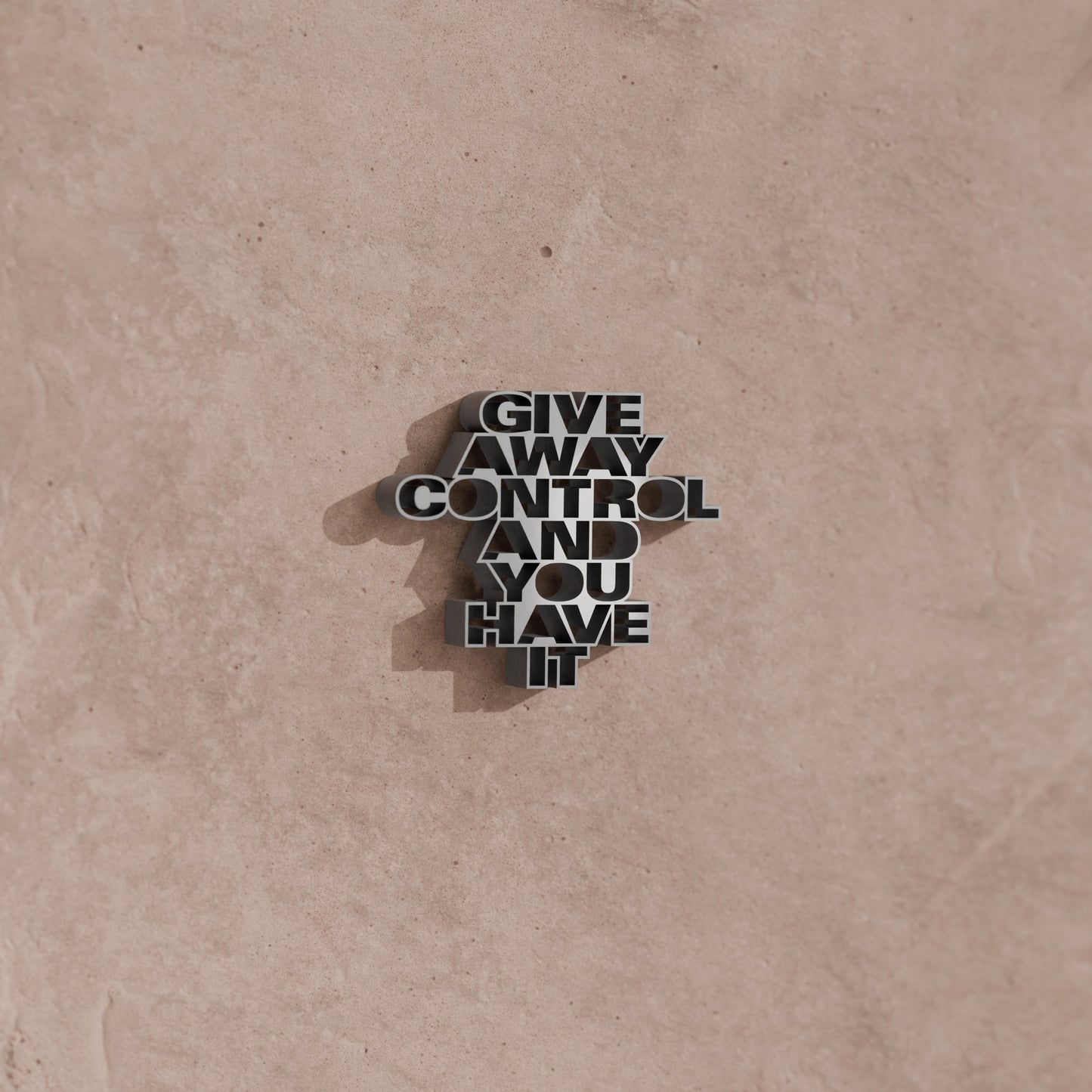 Give away control and you have it