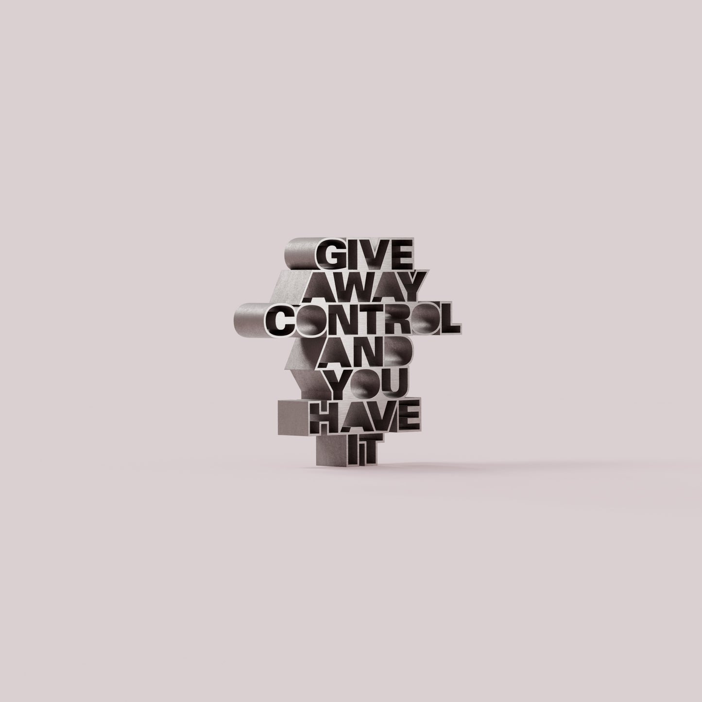Give away control and you have it