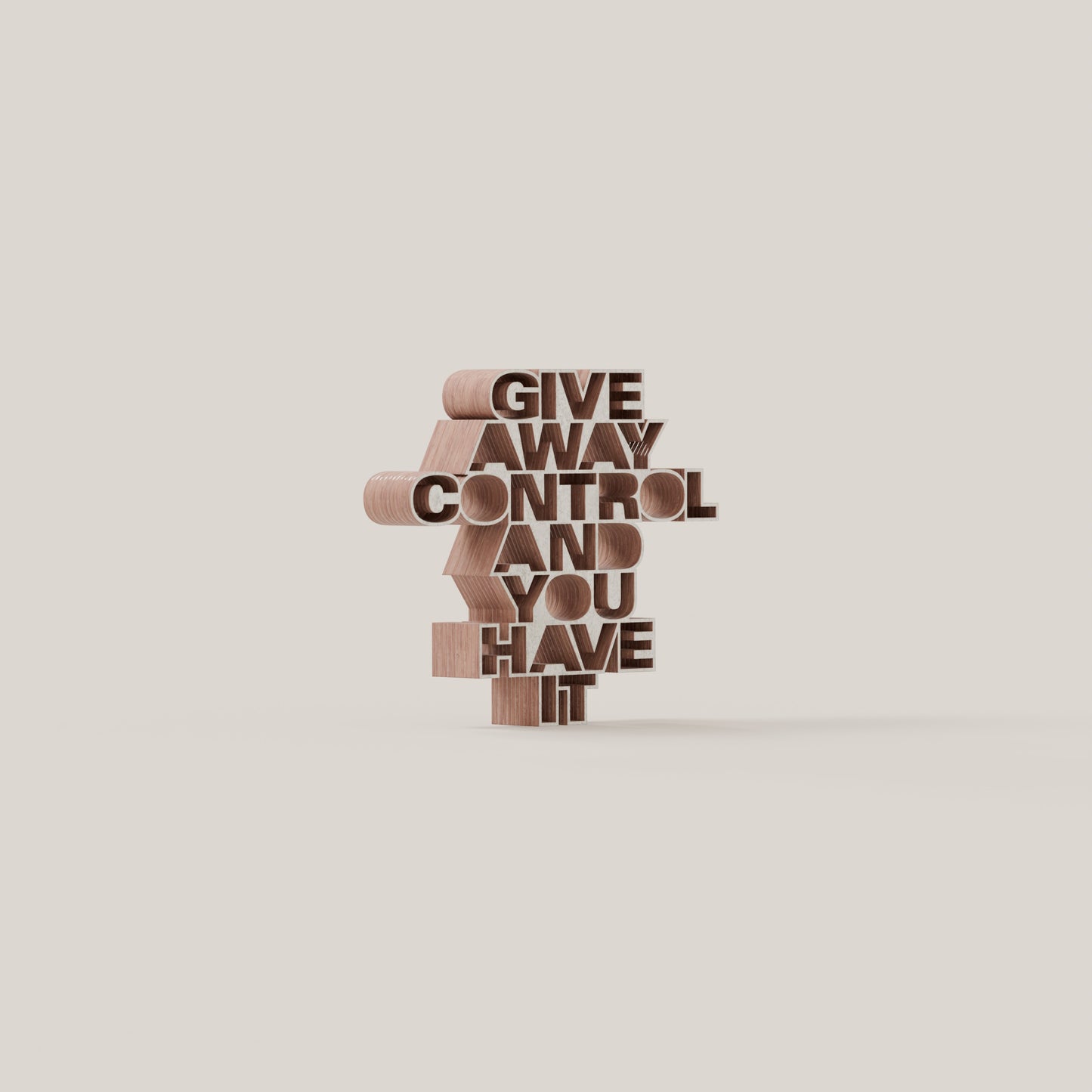 Give away control and you have it