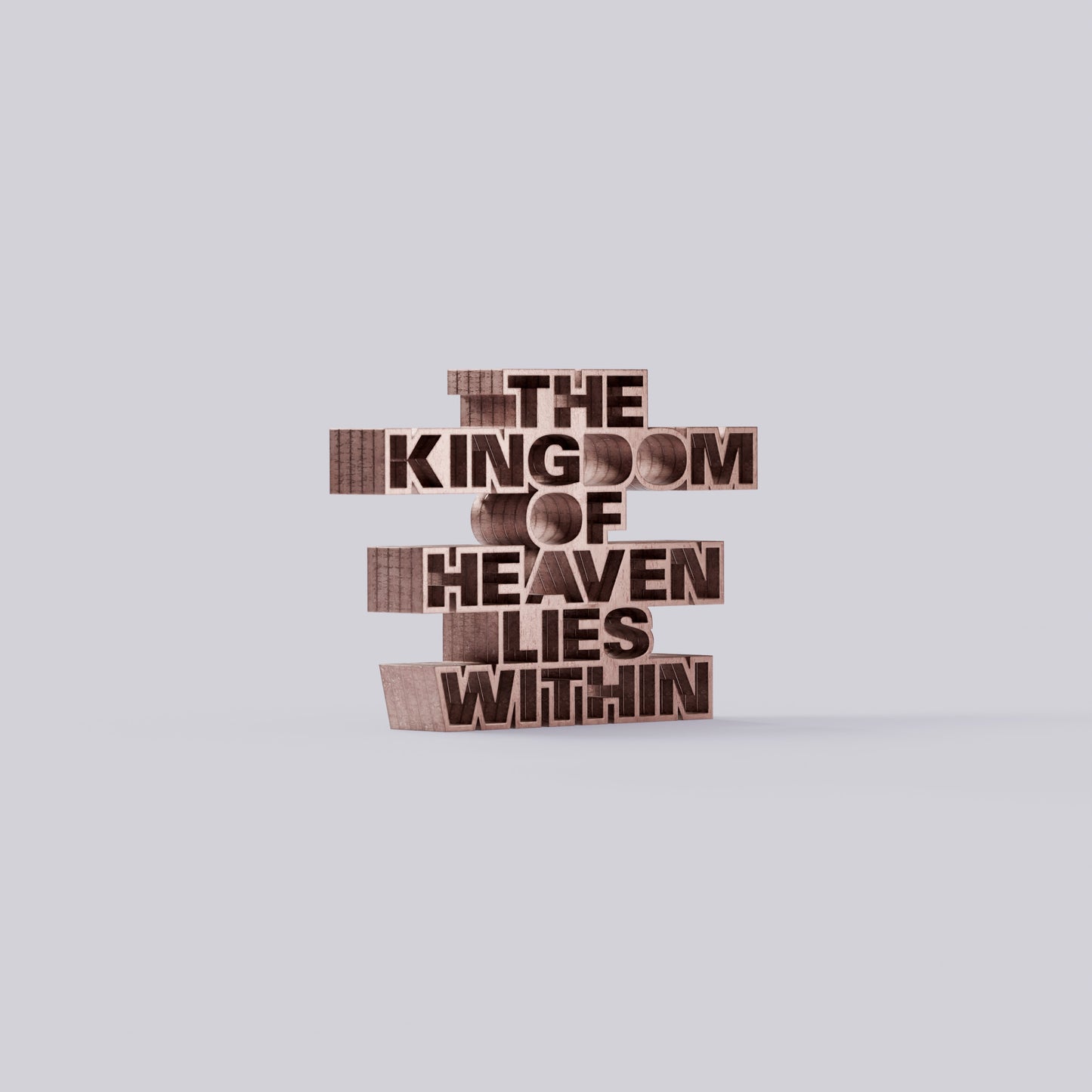 The kingdom of heaven lies within