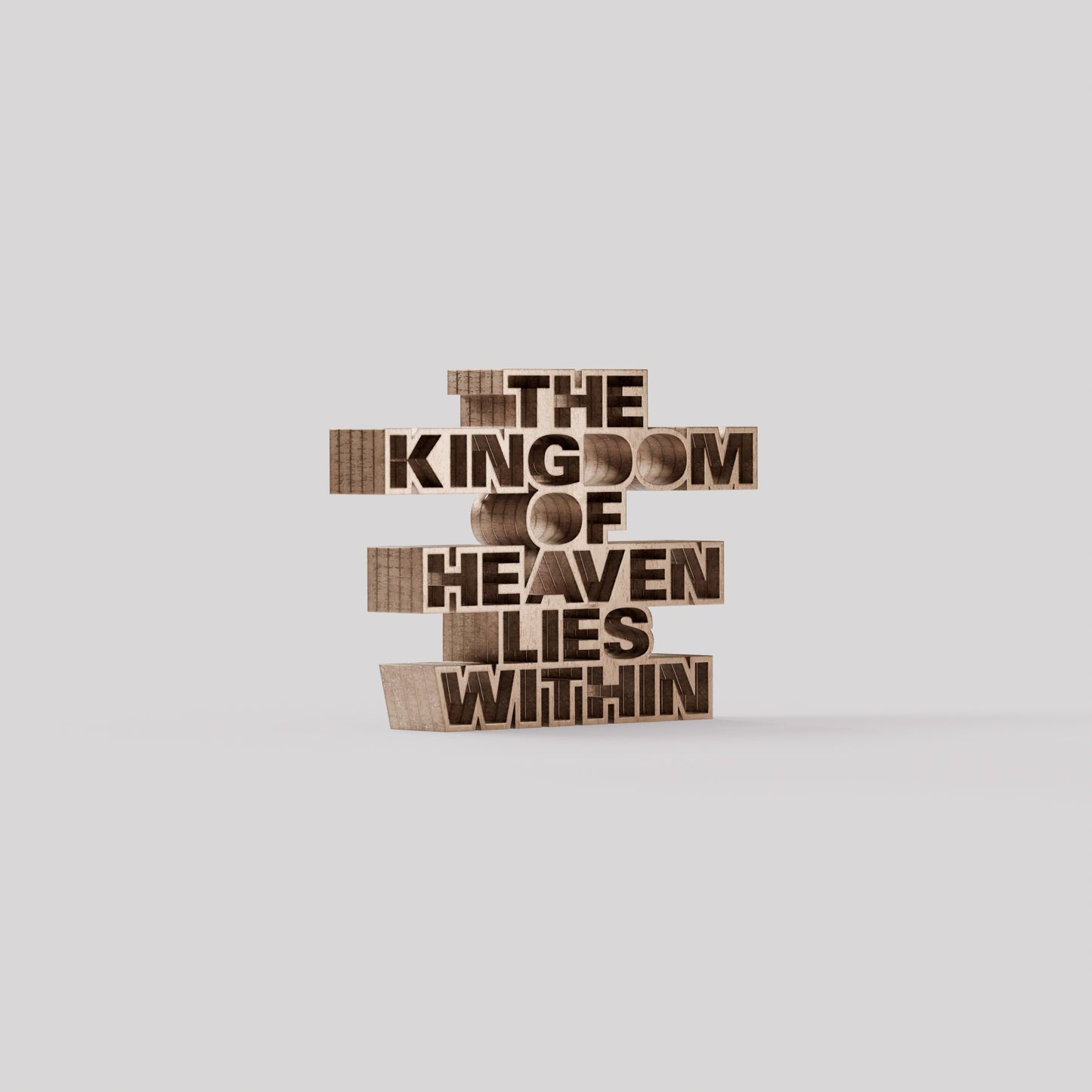 The kingdom of heaven lies within