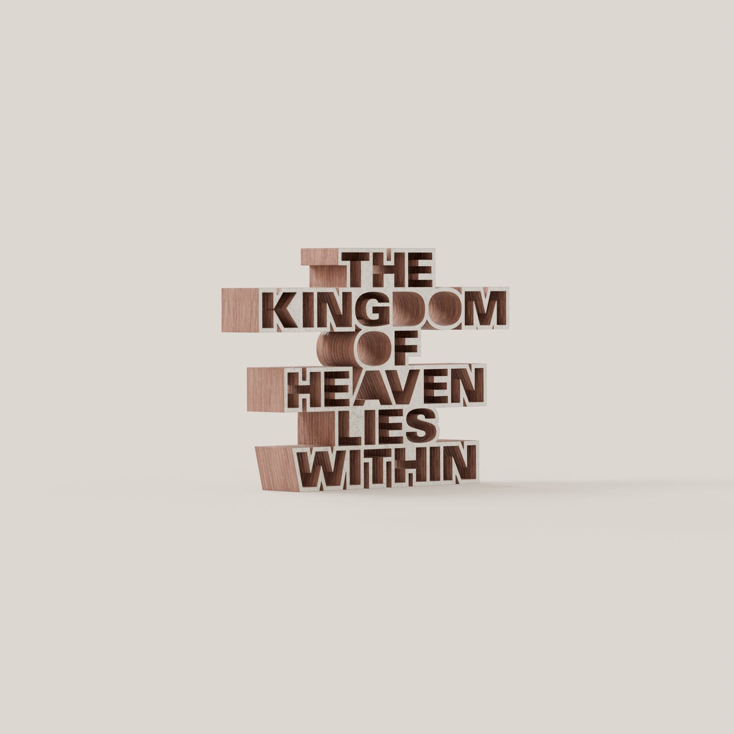 The kingdom of heaven lies within
