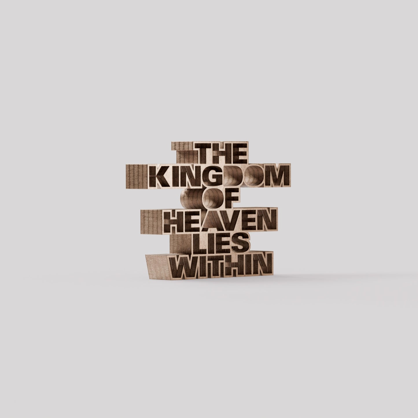The kingdom of heaven lies within