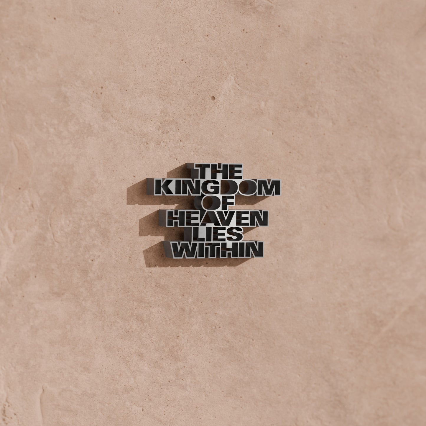 The kingdom of heaven lies within
