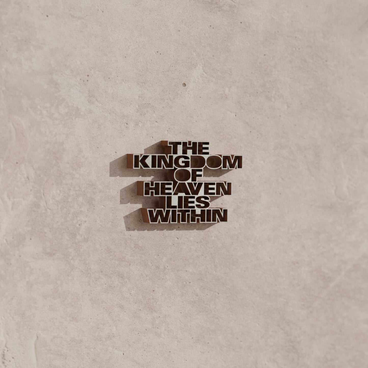The kingdom of heaven lies within
