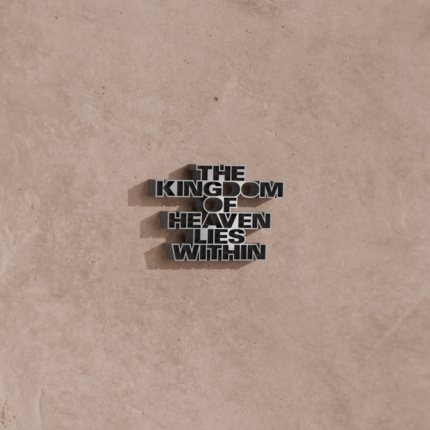 The kingdom of heaven lies within
