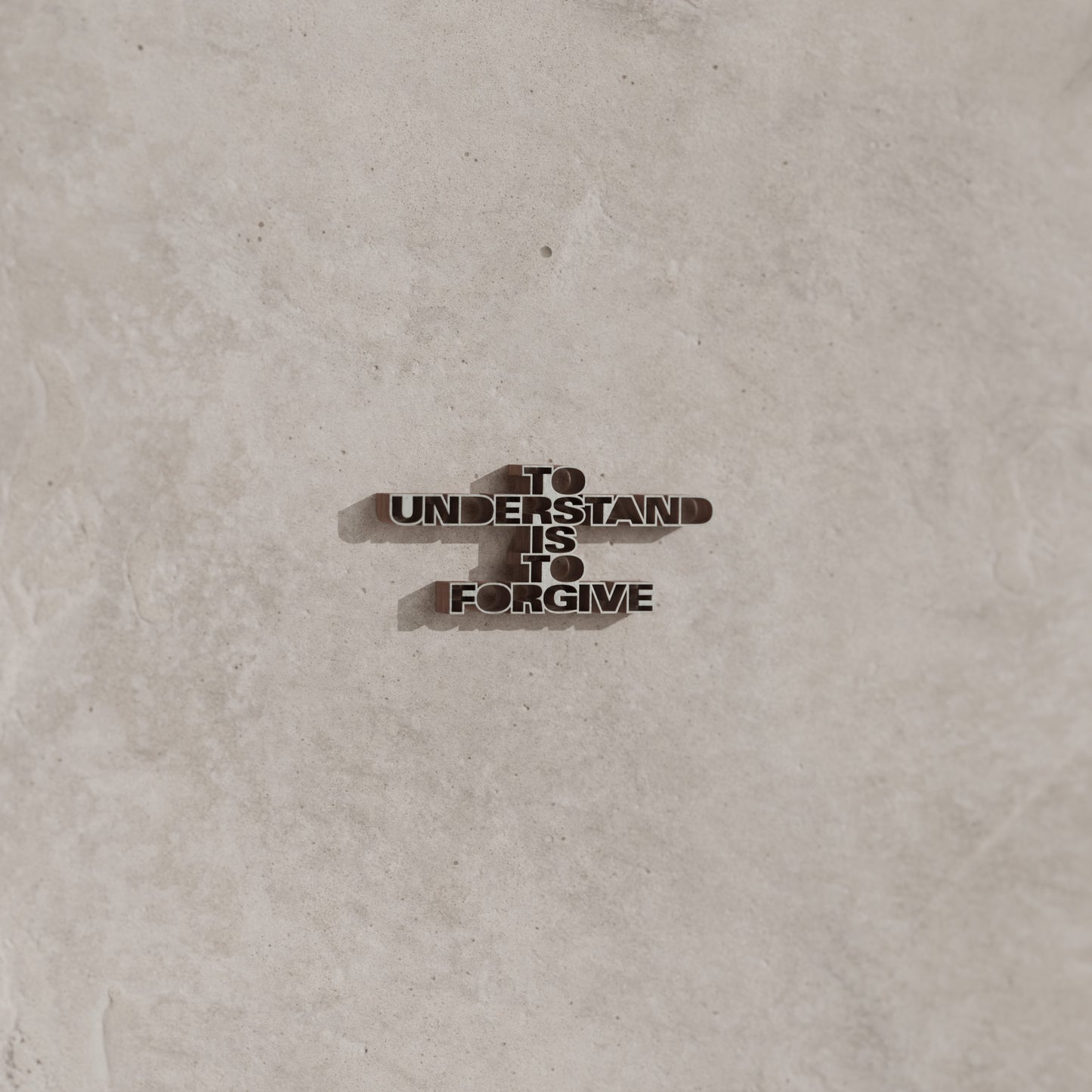 To understand is to forgive