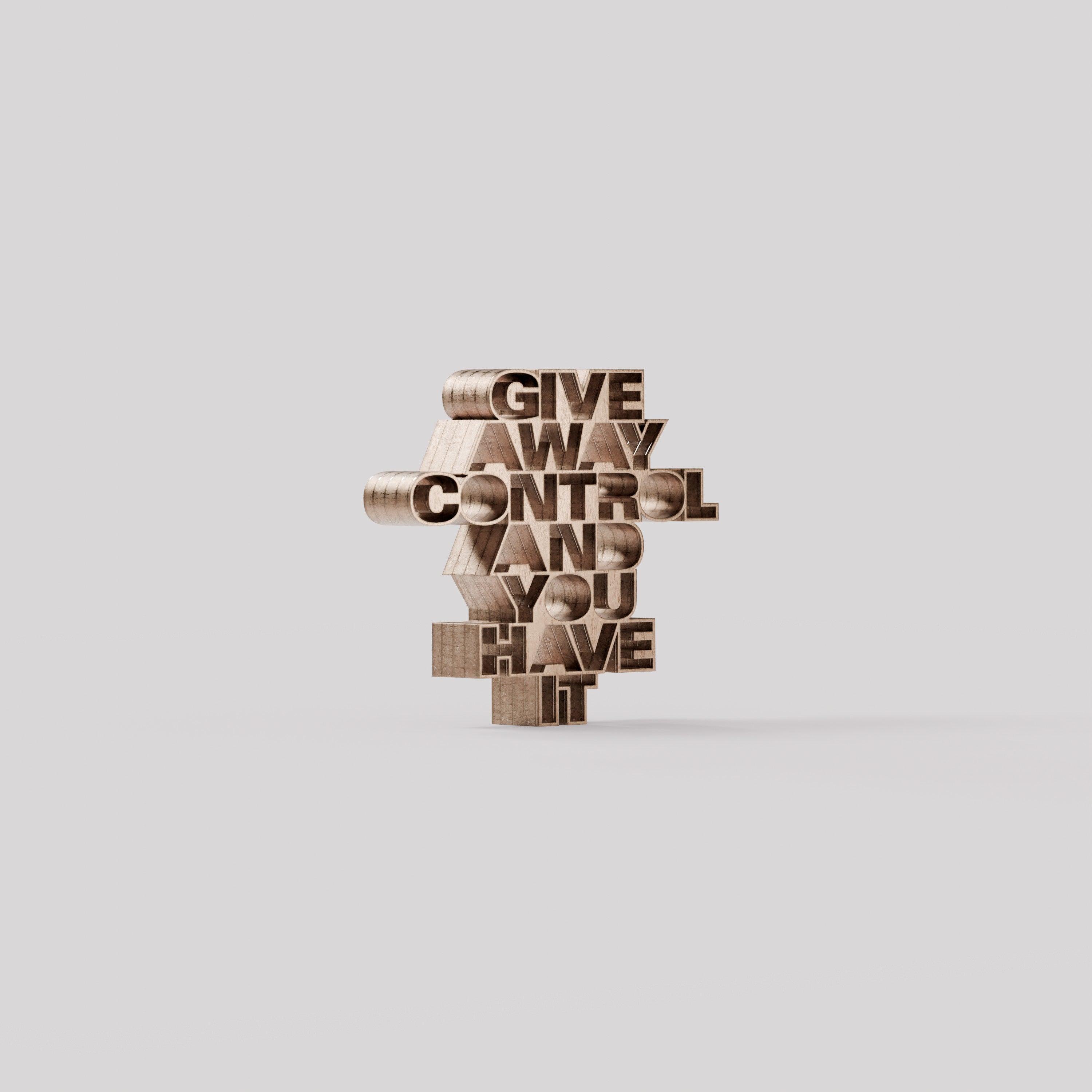 Give away control and you have it