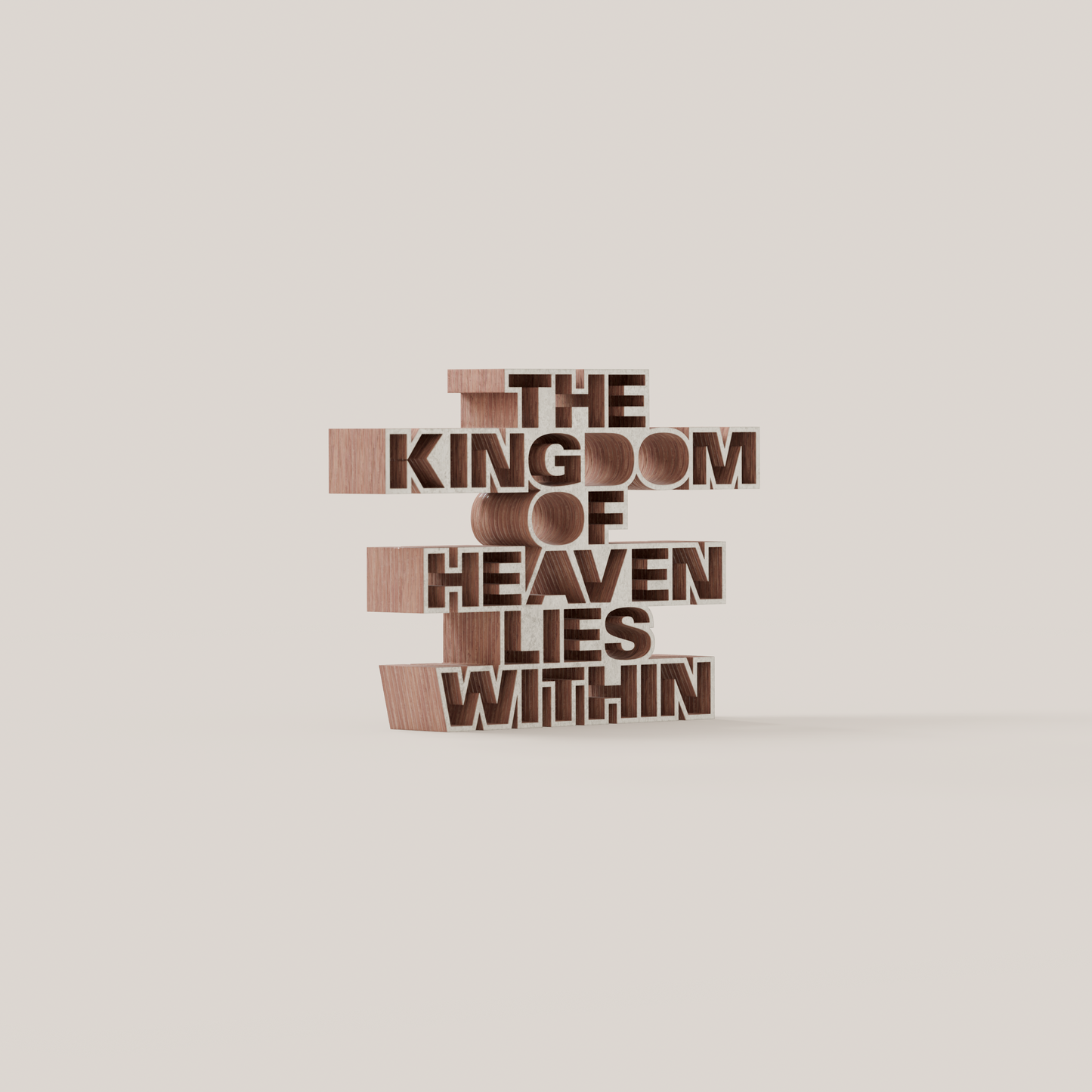 The kingdom of heaven lies within