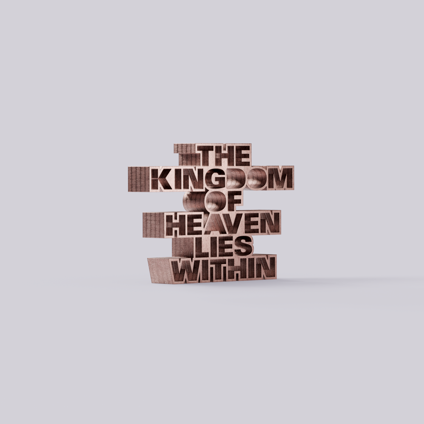 The kingdom of heaven lies within