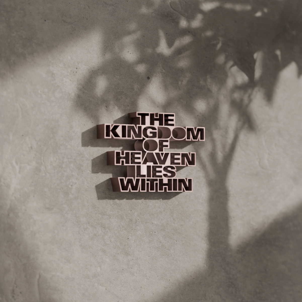 The kingdom of heaven lies within