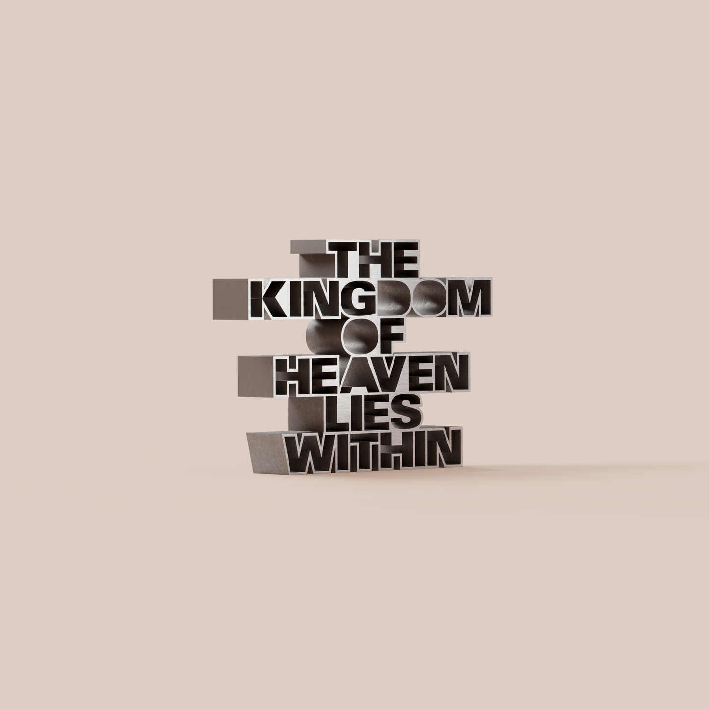 The kingdom of heaven lies within