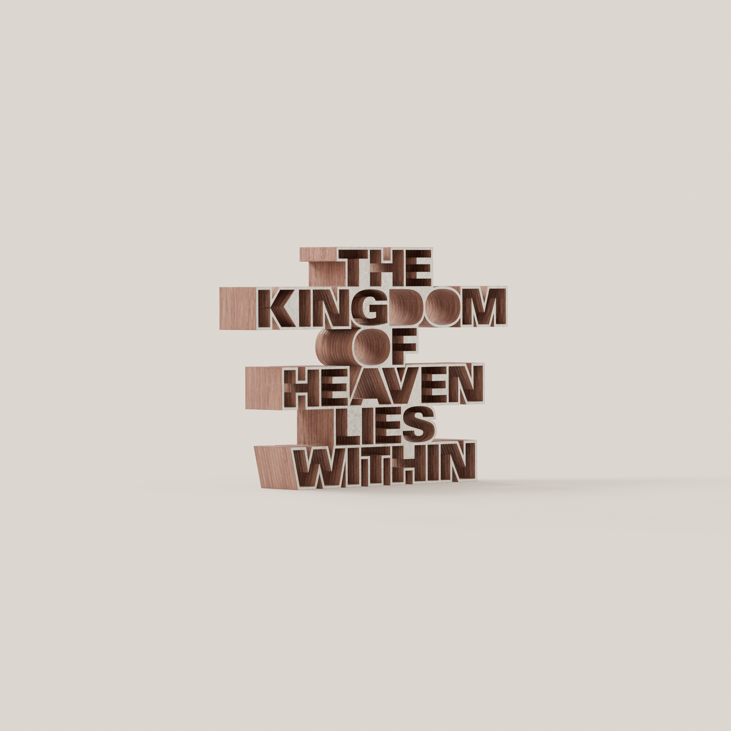 The kingdom of heaven lies within