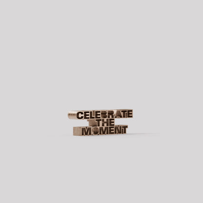 celebrate the moment