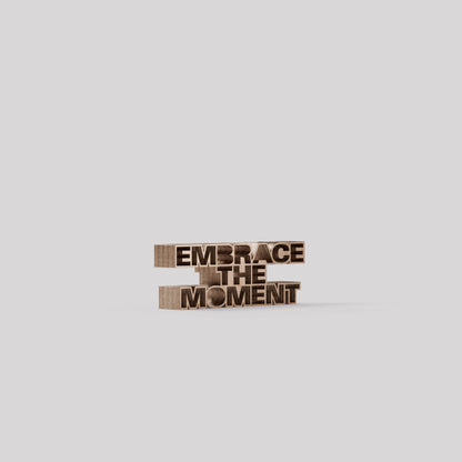 embrace the moment