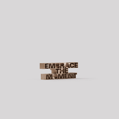 embrace the moment