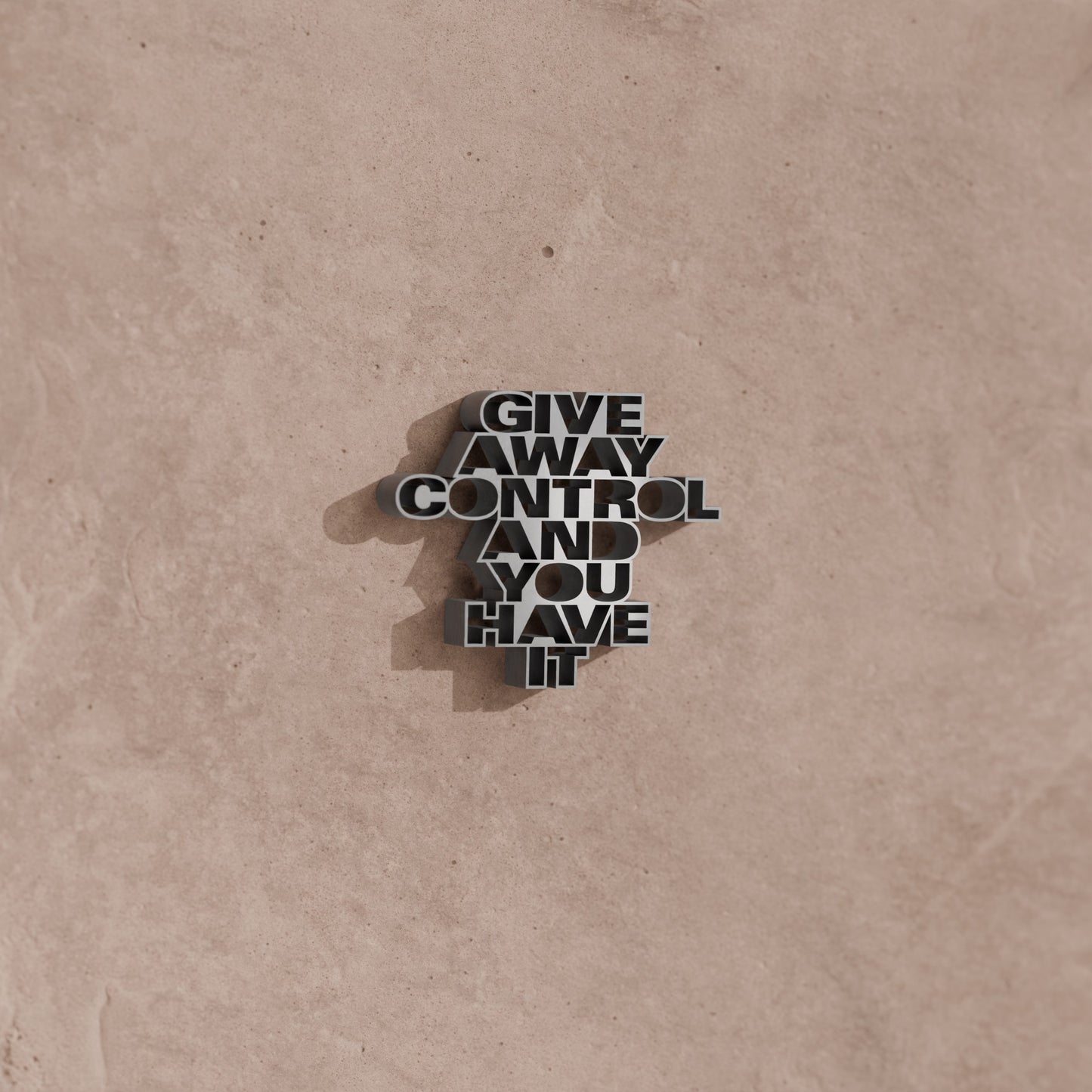 Give away control and you have it