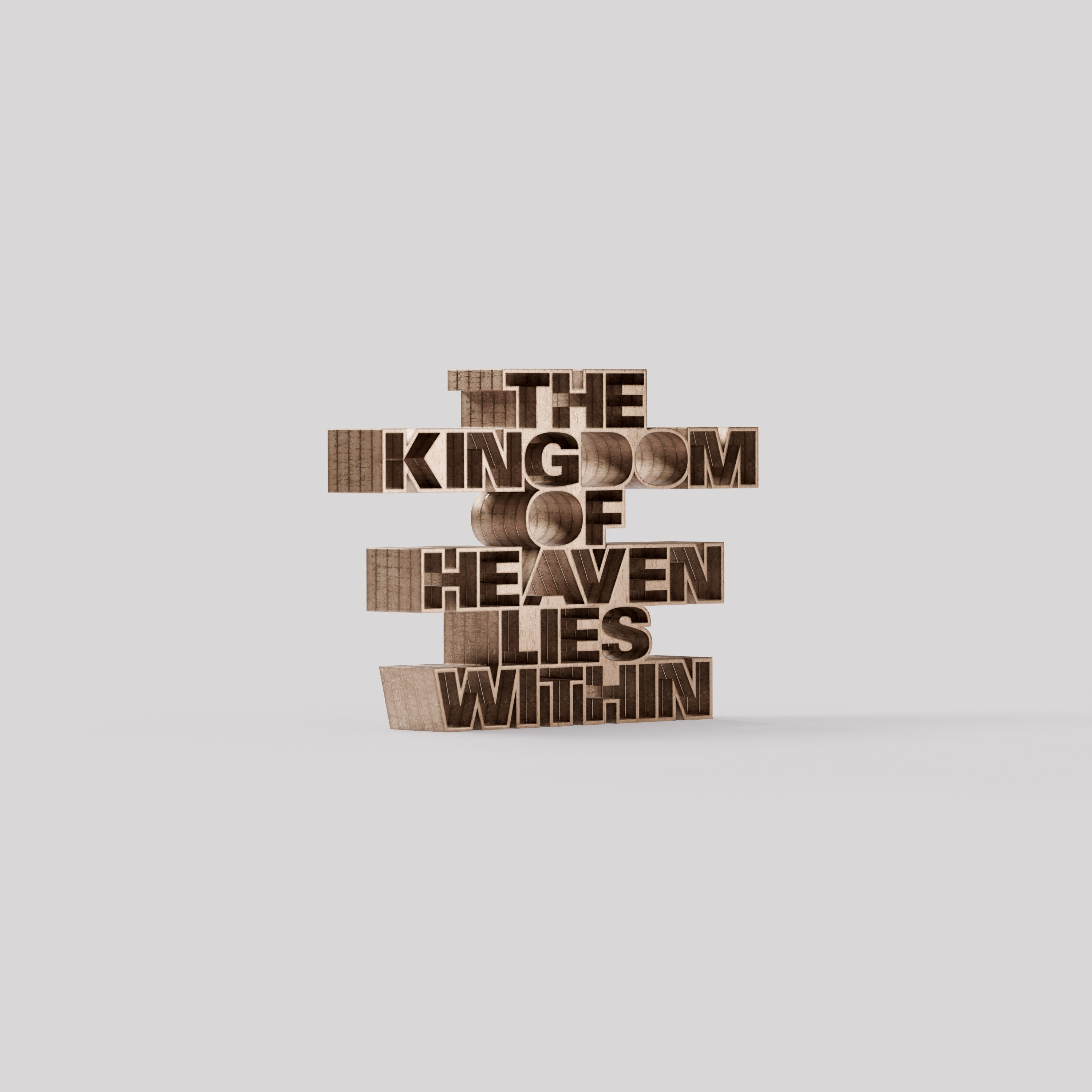 The kingdom of heaven lies within