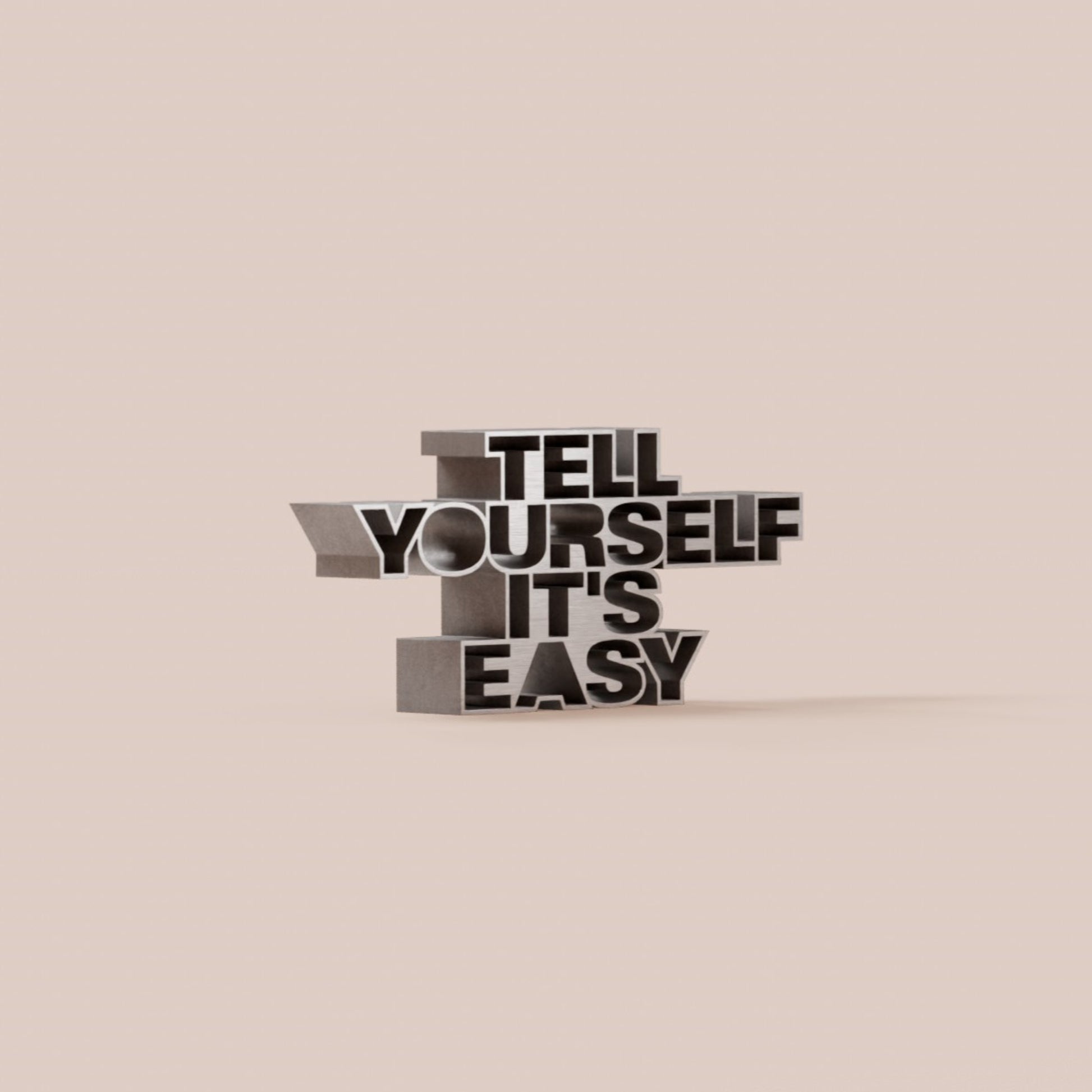 Tell yourself it's easy aluminium 2