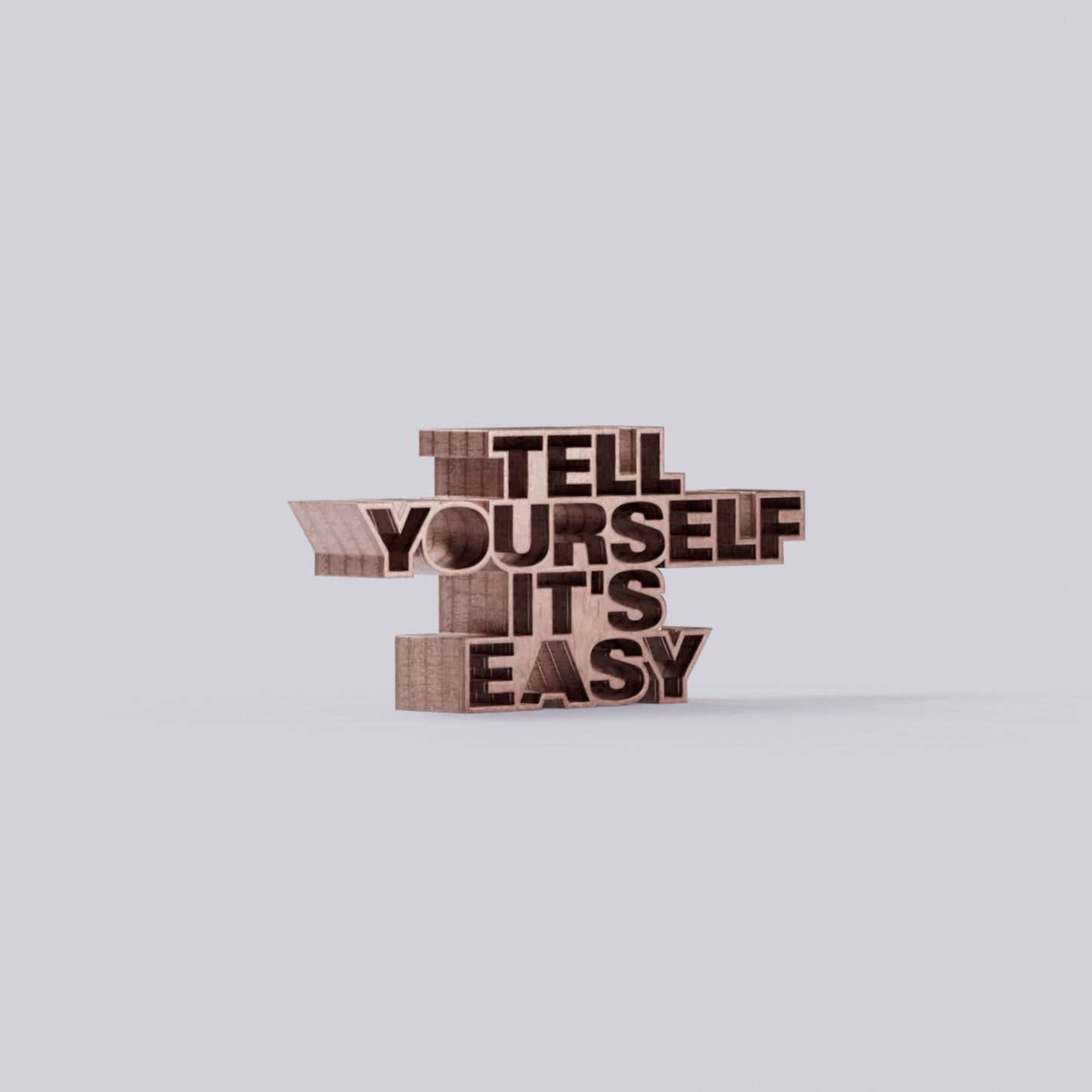 Tell yourself it's easy wood copper 1.5