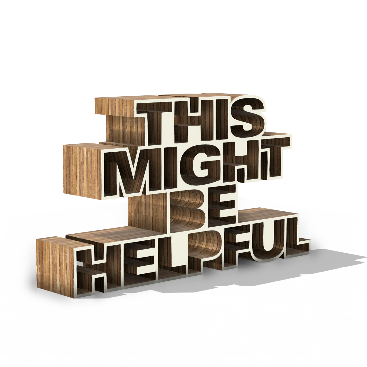 Custom Thought Sculpture