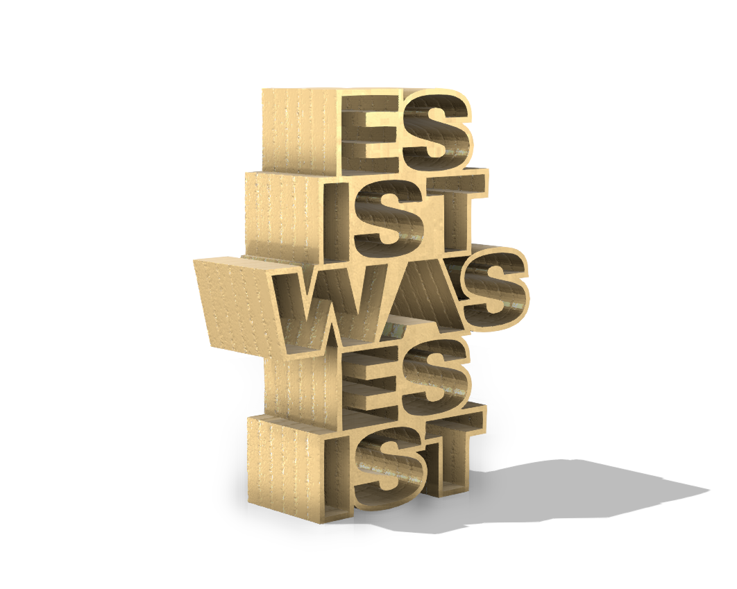 Custom Thought Sculpture